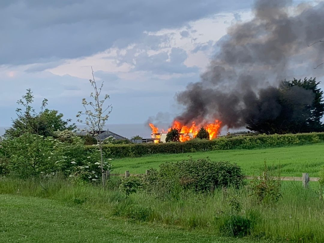 Firebugs hit empty Watchet holiday park for second time in six